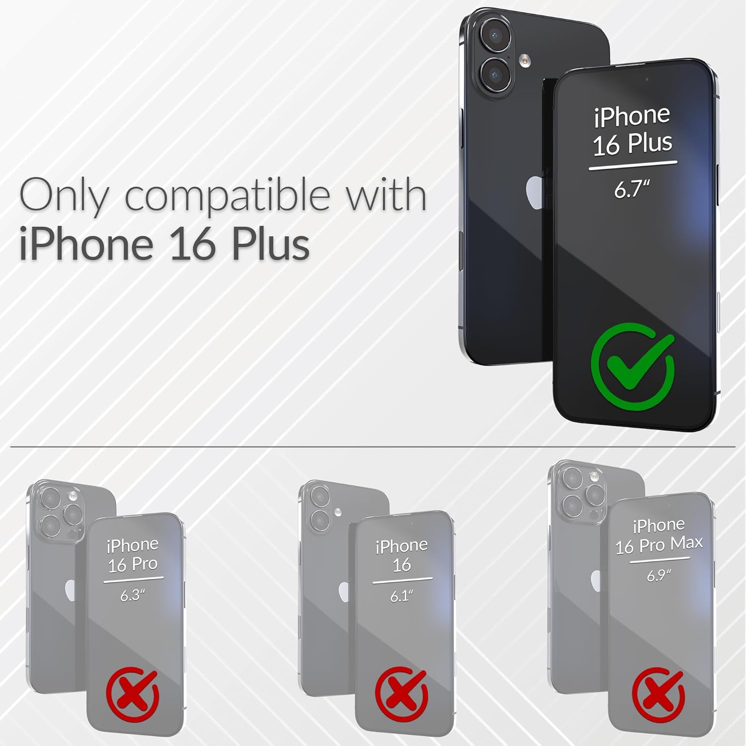 iPhone 16 Plus Case Dual Guard