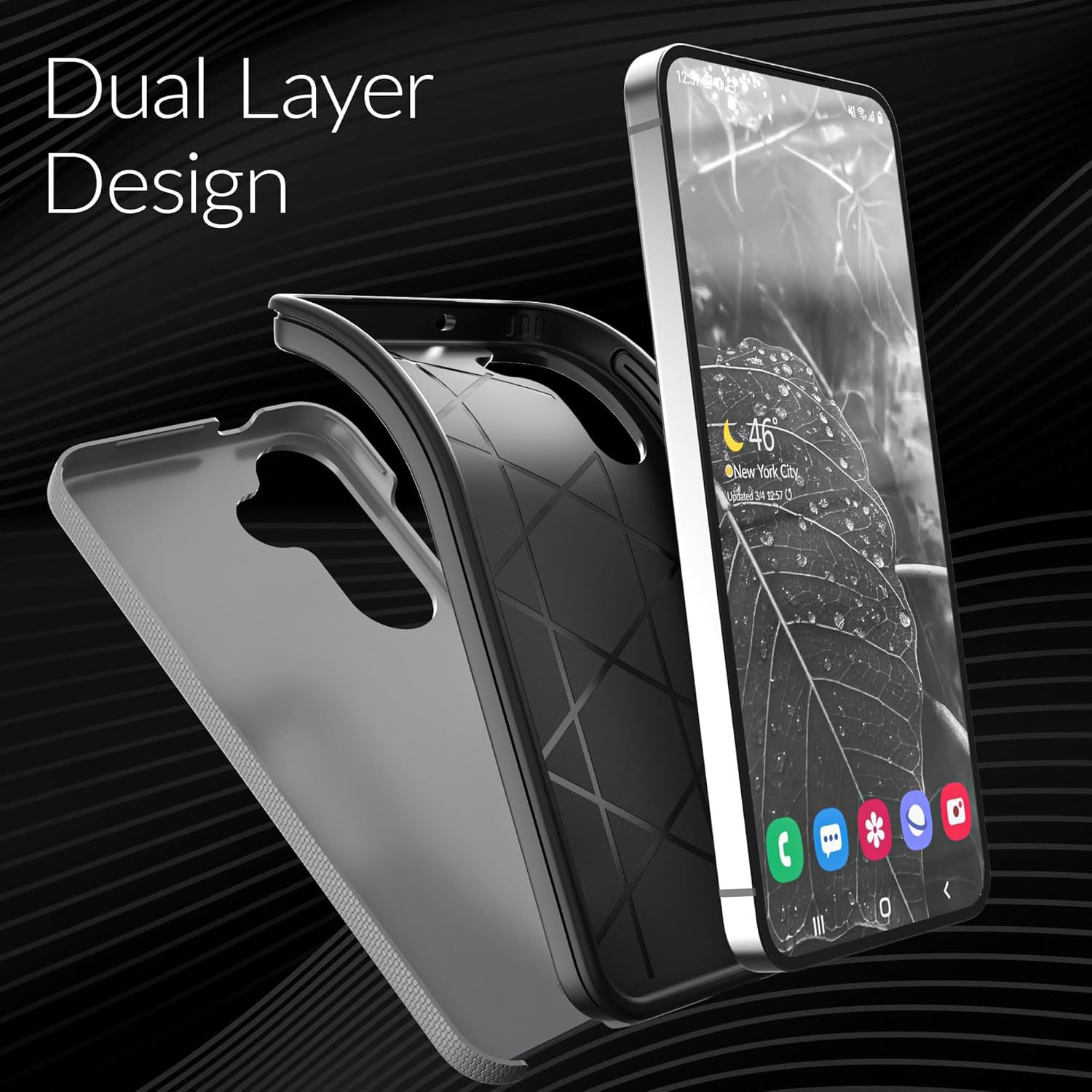 Galaxy S25 Plus Case Dual Guard