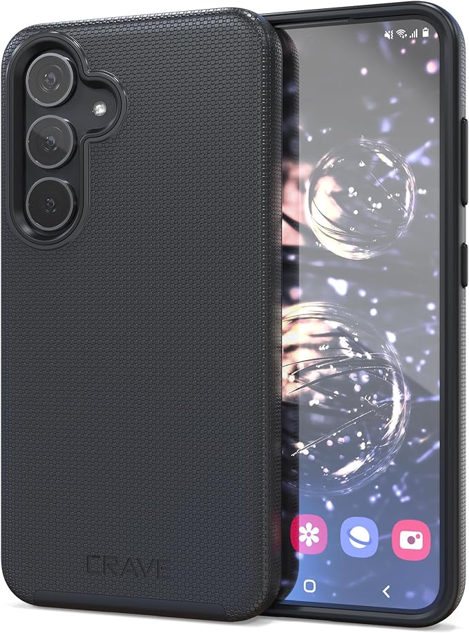 Galaxy S24 Case Crave Dual Guard Series Black Galaxy S24 Case Crave Dual Guard Series Black