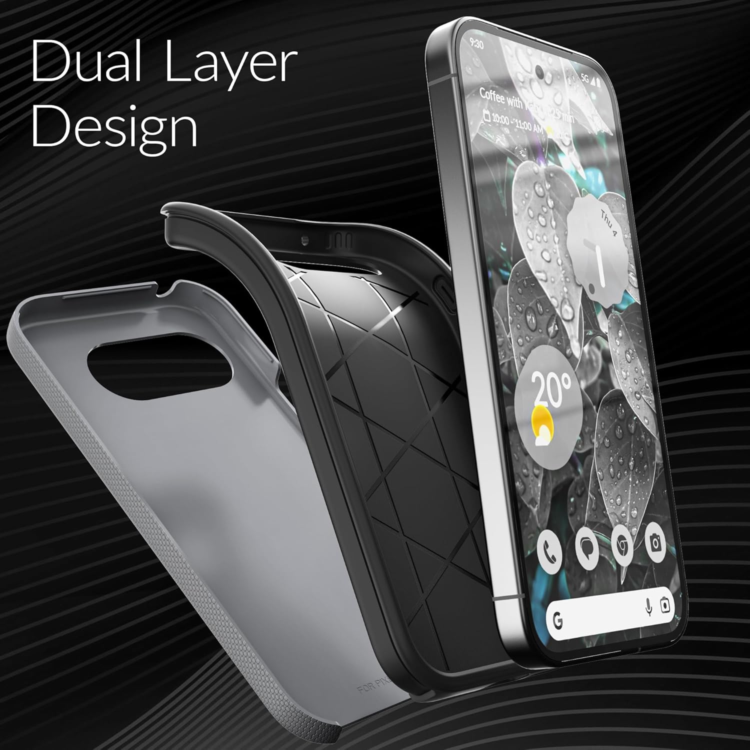 Pixel 9a Case Dual Guard