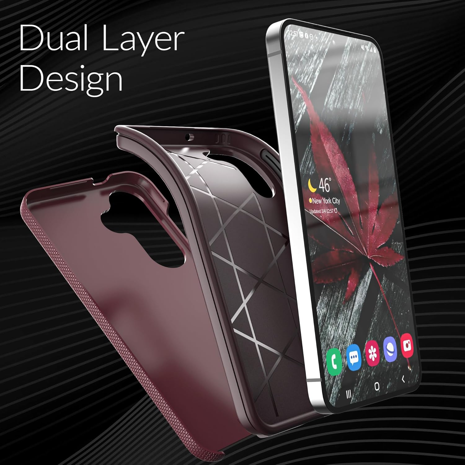 Galaxy S25 Case Crave Dual Guard Series Aqua Galaxy S25 Case Crave Dual Guard Series Aqua