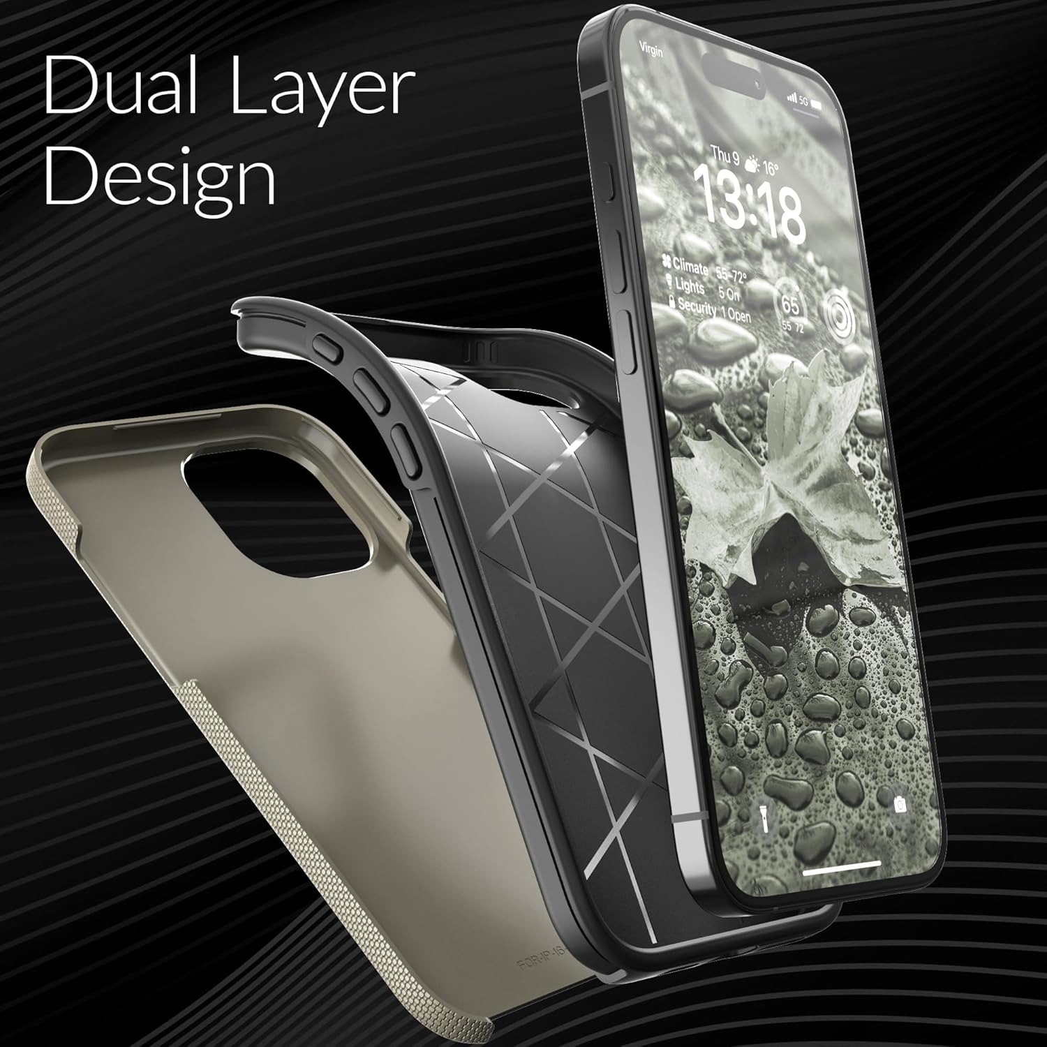 iPhone 16 Plus Case Dual Guard