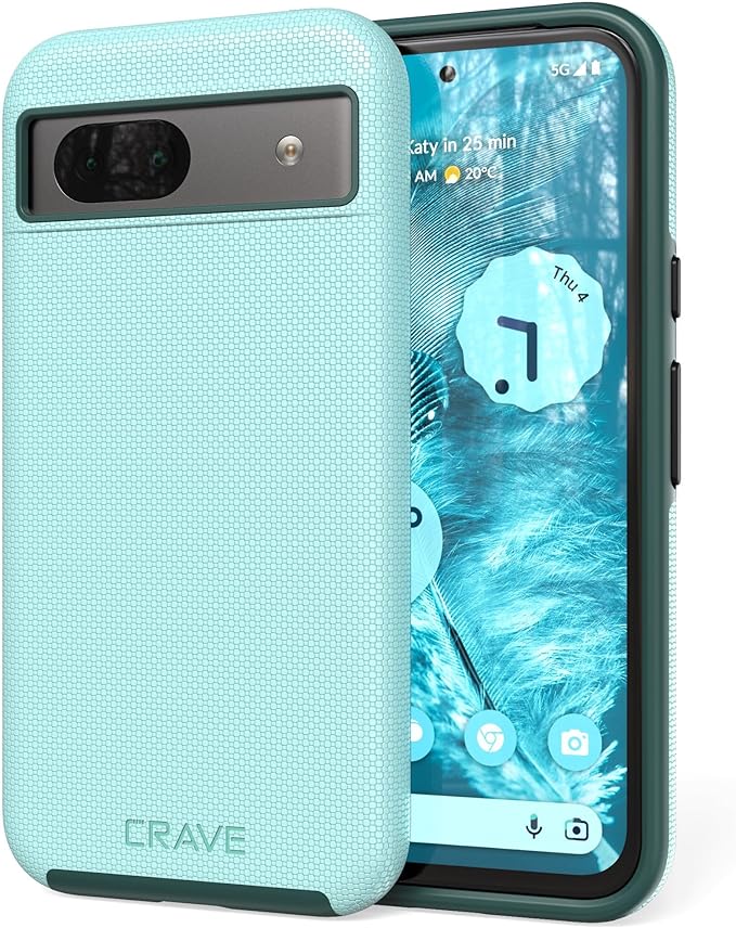 Pixel 8a Case Crave Dual Guard Series Aqua Pixel 8a Case Crave Dual Guard Series Aqua