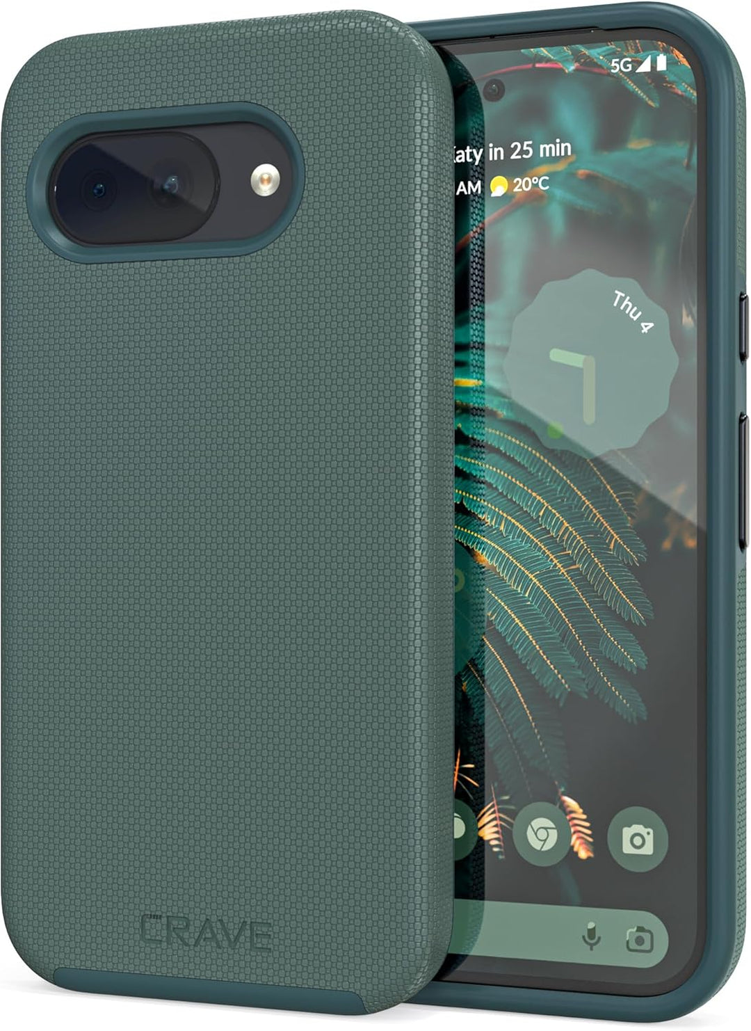 Pixel 9a Case Dual Guard Forest Green