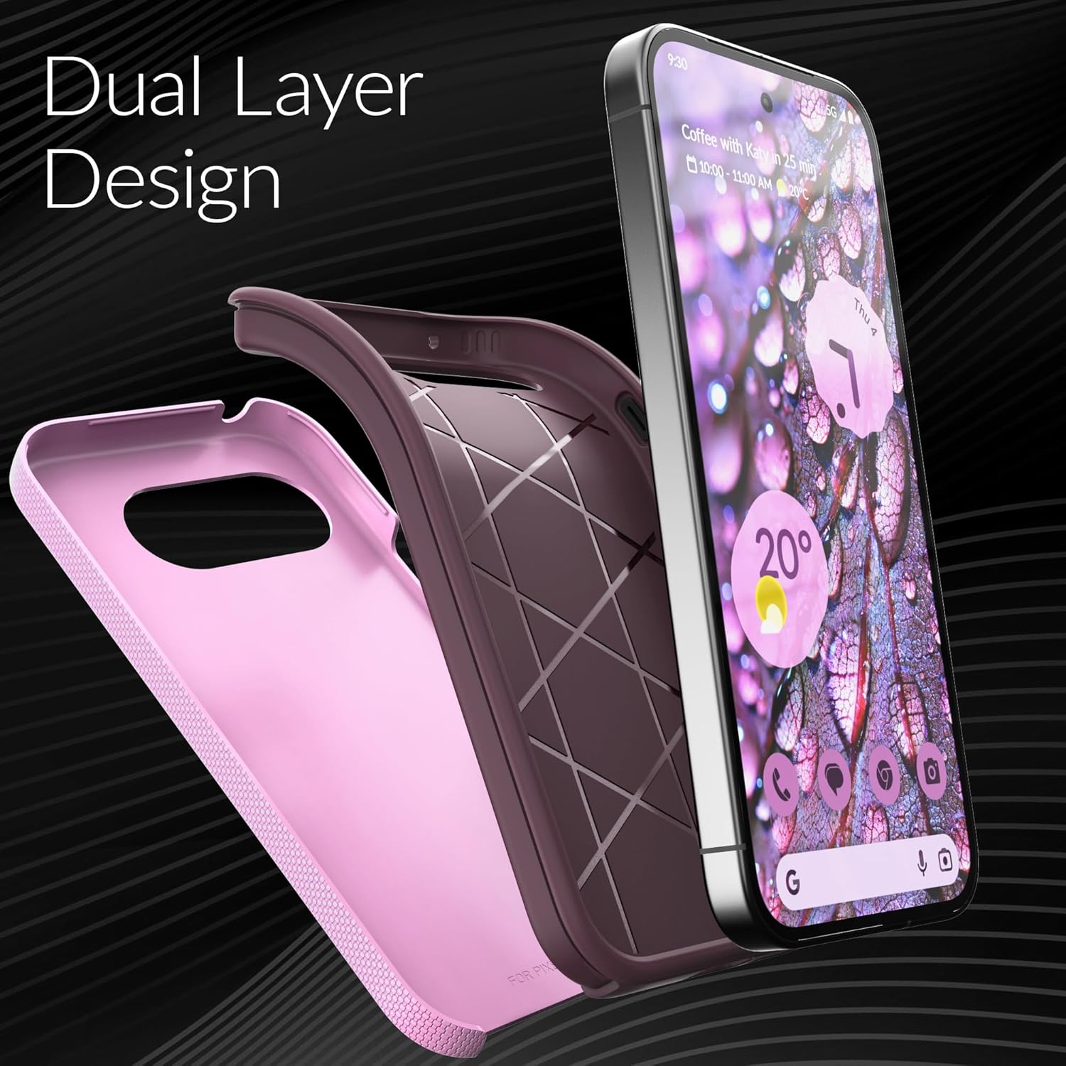 Pixel 9a Case Dual Guard