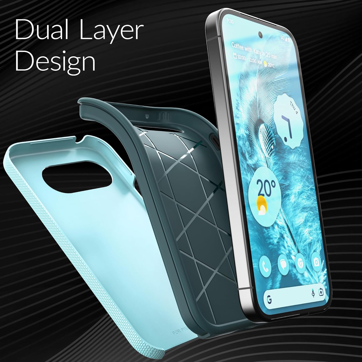 Pixel 9a Case Dual Guard