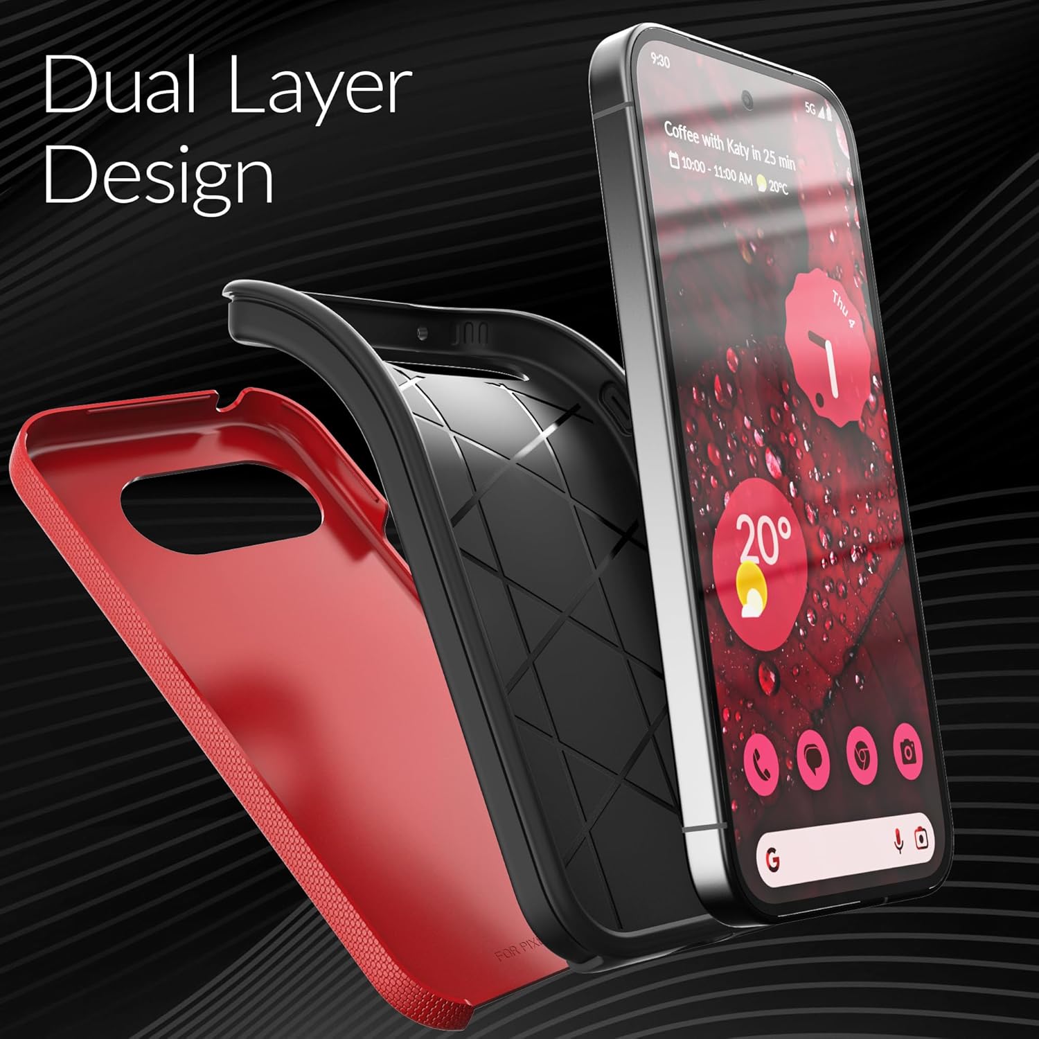 Pixel 9a Case Dual Guard