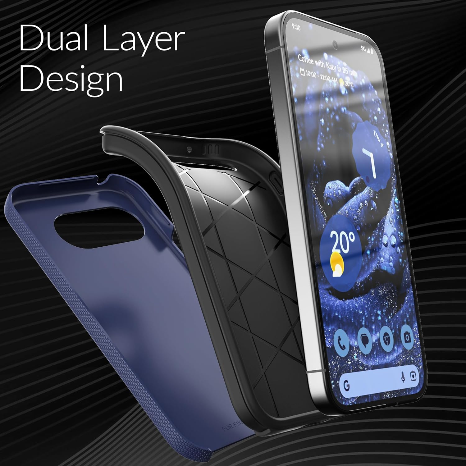Pixel 9a Case Dual Guard
