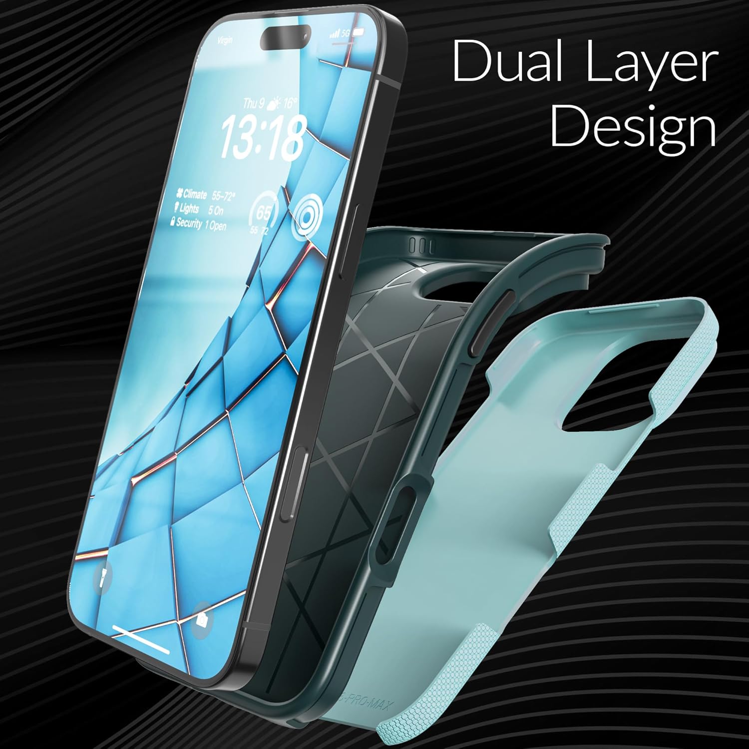 iPhone 16 Pro Max Case Dual Guard