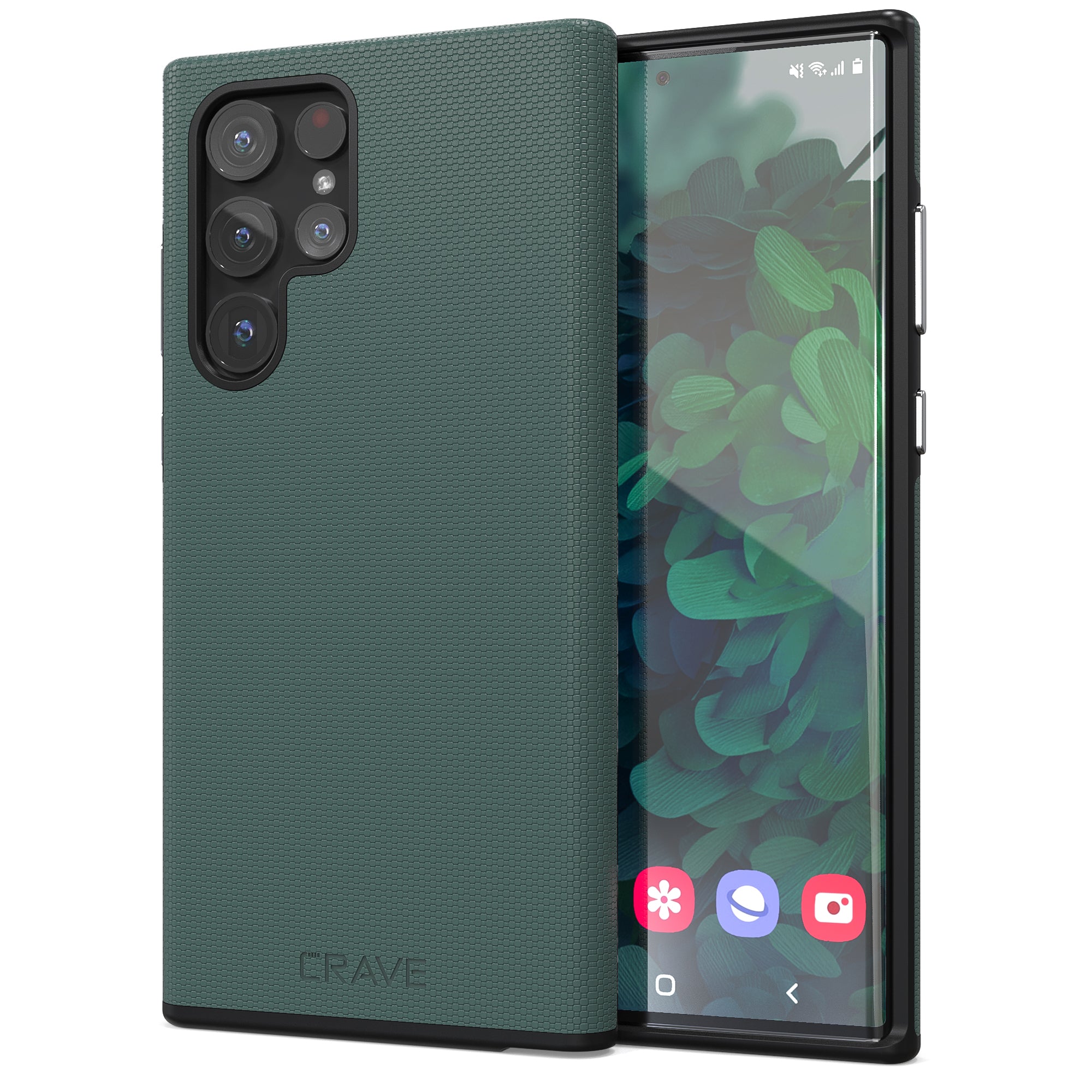 Galaxy S22 Ultra Case Crave Dual Guard Forest Green Galaxy S22 Ultra Case Crave Dual Guard Forest Green