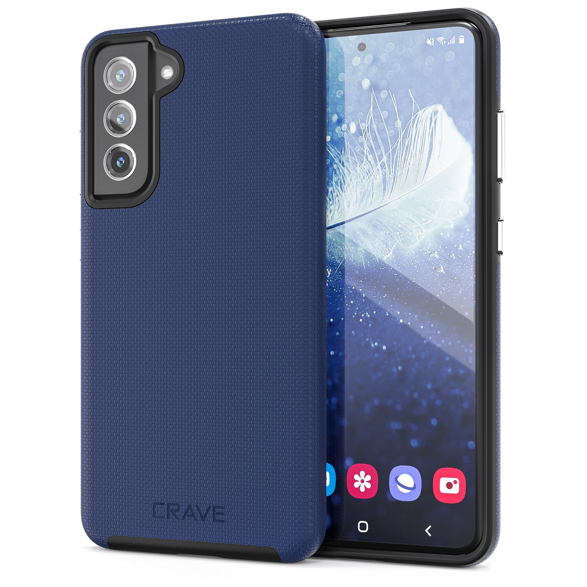 Galaxy S21 FE Case Crave Dual Guard Navy Galaxy S21 FE Case Crave Dual Guard Navy