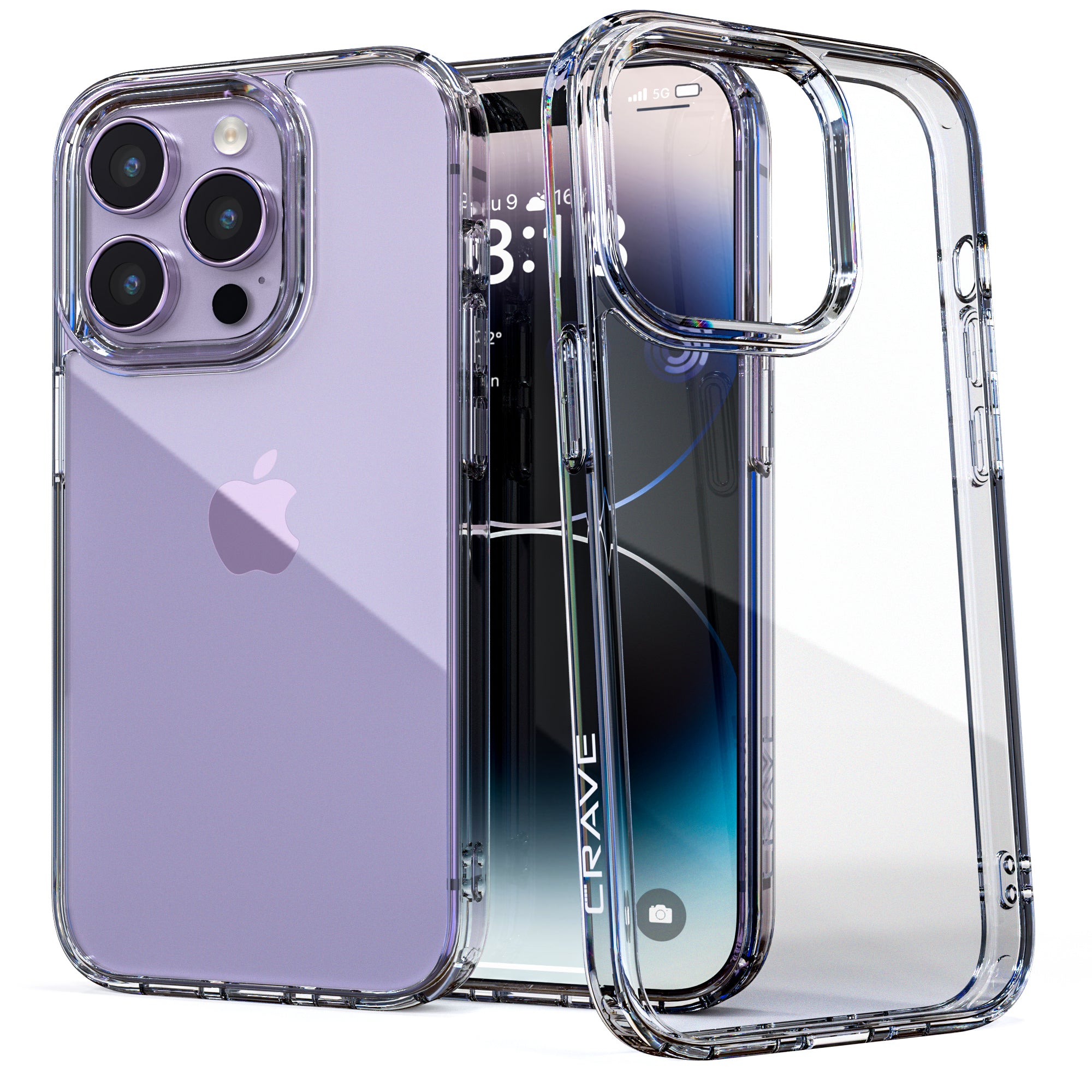 Crave Clear Guard For iPhone 14 Pro Case, Shockproof Clear Case For Apple iPhone 14 Pro (6.1") Crave Clear Guard For iPhone 14 Pro Case, Shockproof Clear Case For Apple iPhone 14 Pro (6.1")