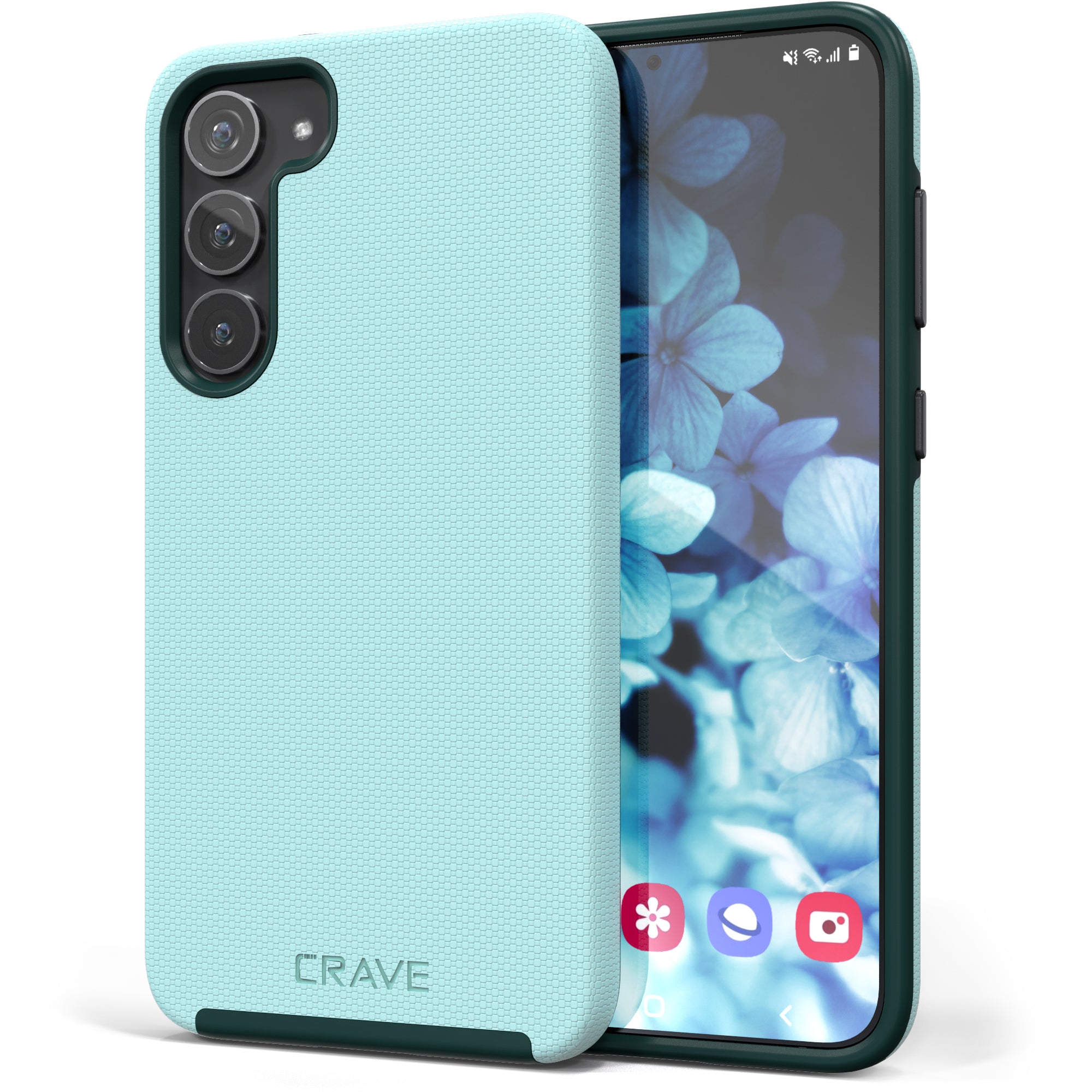 Galaxy S23 Plus Case Crave Dual Guard Series Aqua Galaxy S23 Plus Case Crave Dual Guard Series Aqua
