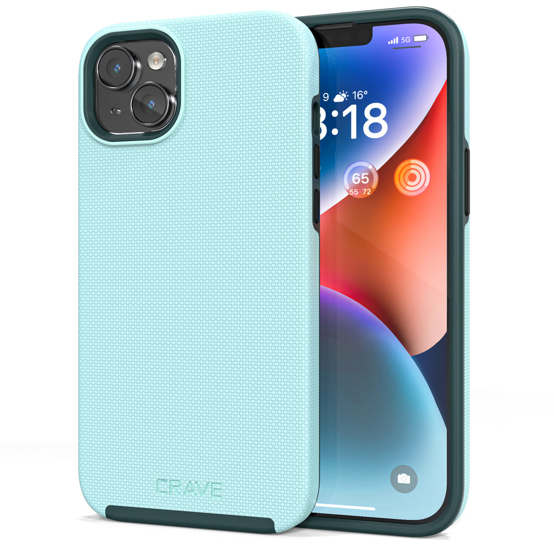 iPhone 14 Plus Case Crave Dual Guard Series Aqua