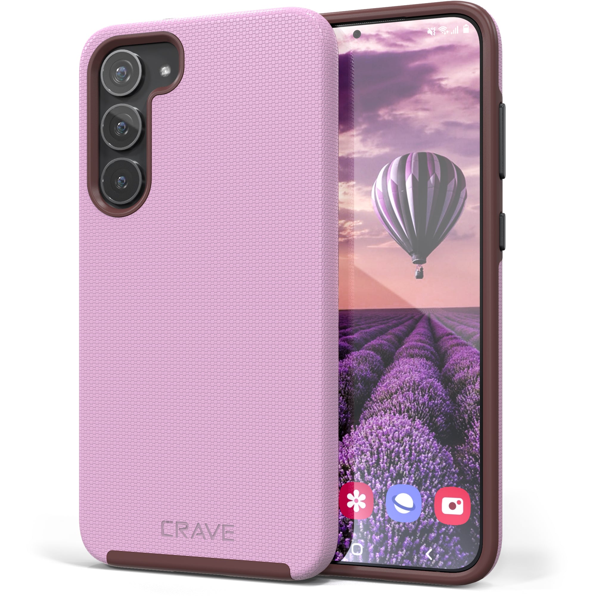 Galaxy S23 Plus Case Crave Dual Guard Series Lilac Galaxy S23 Plus Case Crave Dual Guard Series Lilac