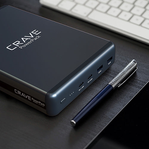 5-Pack of Crave PowerPack 2, 50000 mAh, Dual USB QC3.0 | Dual