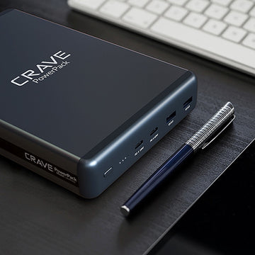 5-Pack of Crave PowerPack 2, 50000 mAh, Dual USB QC3.0