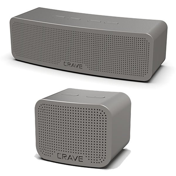 Crave Curve Bluetooth Speaker 20-Watt & Crave Curve Mini 5-Watt